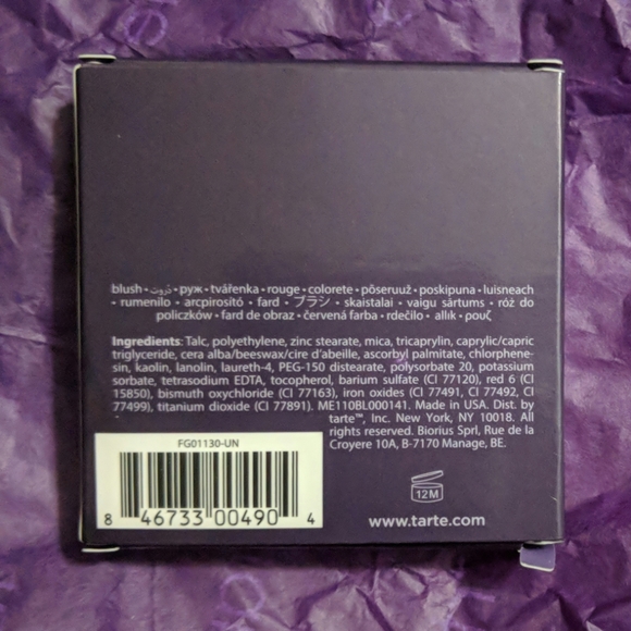 Tarte Amazonian Clay blush~Dazzled - Picture 2 of 5